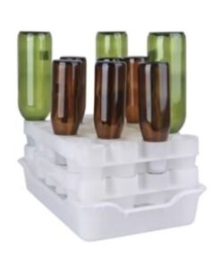 Rack Escurridor De Botella Modelo Apilable Brewferm