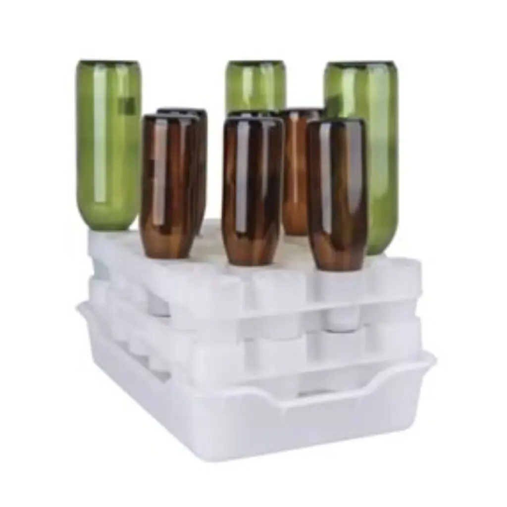 Rack Escurridor De Botella Modelo Apilable Brewferm Rack Escurridor De Botella Modelo Apilable Brewferm