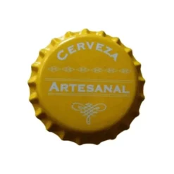 Tapas Corona Amarillas 26 mm x 100 Unidades
