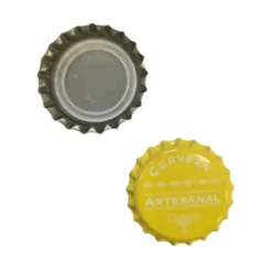 Tapas Corona "Cerveza Artesanal" Color Amarilla 26 mm x 100 Unidades Tapas Corona "Cerveza Artesanal" Color Amarilla 26 mm x 100 Unidades - Image 3