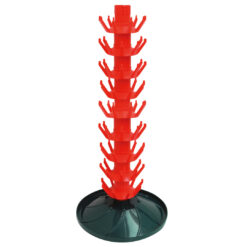 Rack Escurridor De Botellas Fijo 81 Botellas Giratorio