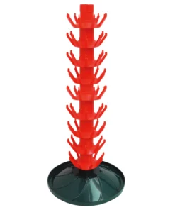 Rack Escurridor De Botellas Fijo 81 Botellas Giratorio