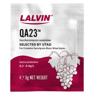 Levadura Lalvin QA23 para vino - paquete de 5 grs