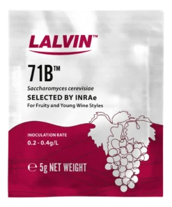 Levadura Lalvin 71B para Vino x 5 grs