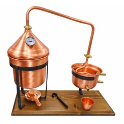 Destilador De 2,8 Litros En Cobre Modelo De Lujo Origen Italia
