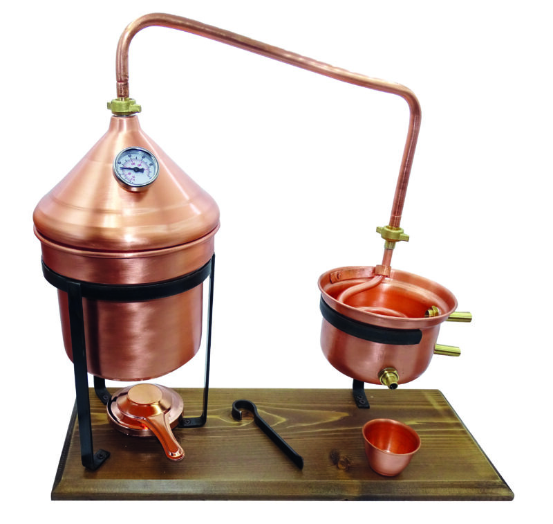 Destilador De 2,8 Litros En Cobre Modelo De Lujo Origen Italia Destilador De 2,8 Litros En Cobre Modelo De Lujo Origen Italia