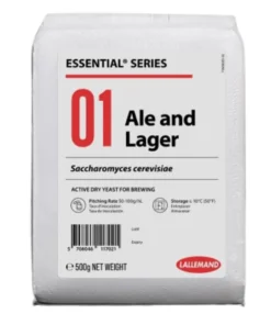 Levadura Ale Lager 01 Linea Essential x 500 grs