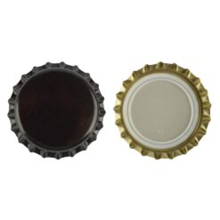 Tapas Corona Color Negro 26 mm x 100 Unidades