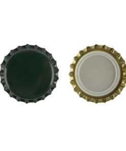 Tapas Corona Color Verde 26 mm. X 100 Unidades