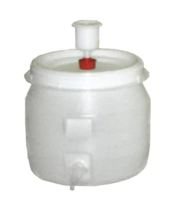 Tanque de Fermentación Plástico de 30 Lts + Airlock + Llave