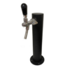 Columna 1 Grifo en ABS Negro