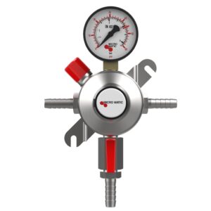 Regulador Secundario de Co2 con 2 Espigas