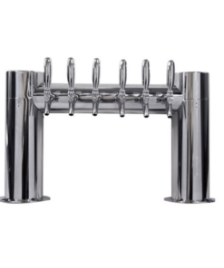 Torre Metropolis 6 Grifos Acero Inoxidable