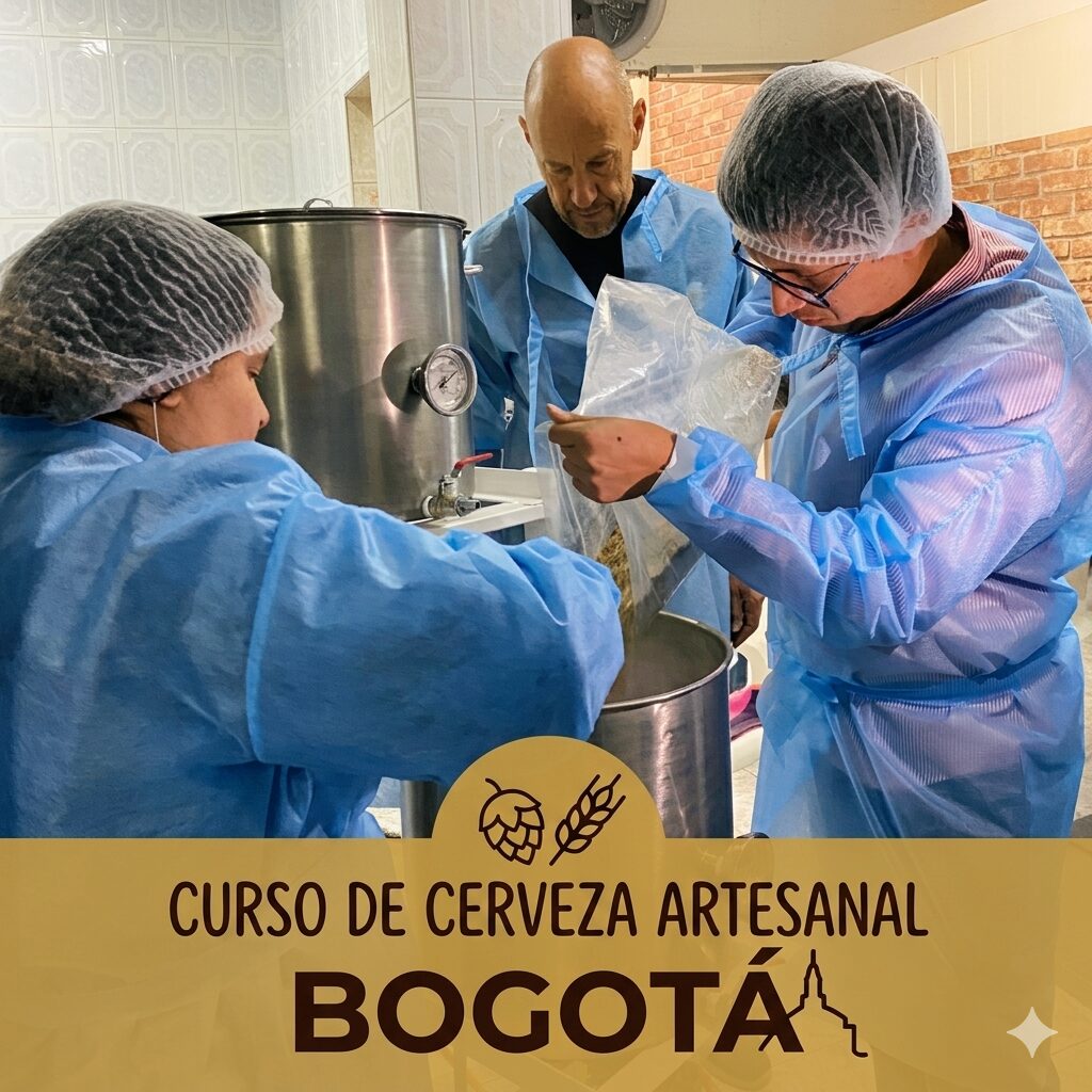 Curso Inicial de Cerveza Artesanal en Bogotá Curso Inicial de Cerveza Artesanal en Bogotá