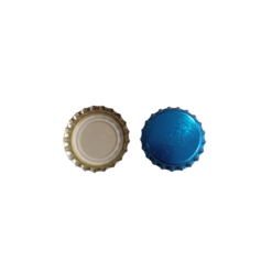 Tapas Corona Color Azul 26 mm x 100 Unidades Ferrari