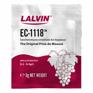 Levadura Lalvin EC-1118 para Vino x 5 grs