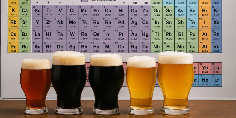 La Tabla Periódica de la Cerveza de The Craft Drinks Lab