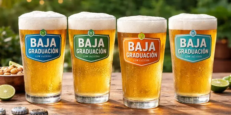 cervezas de baja graduación