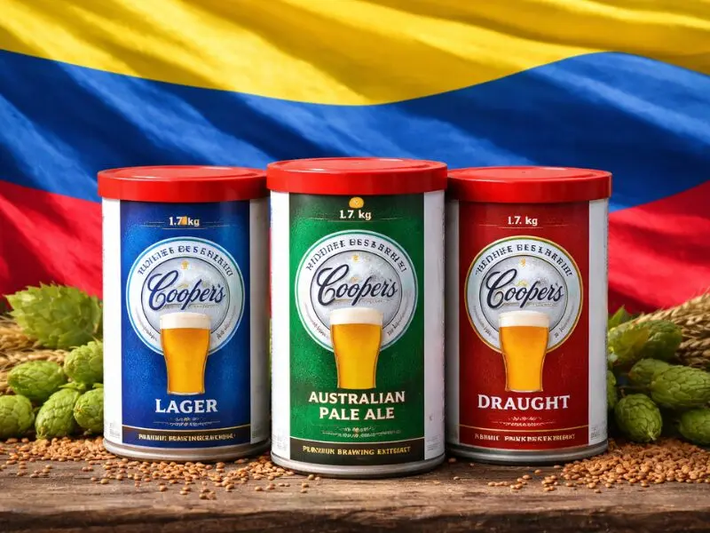 Extractos Coopers El atajo de los profesionales para hacer Cerveza en casa