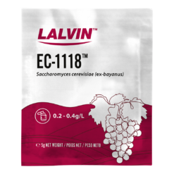 Levadura Lalvin EC-1118 Vino x 5 grs