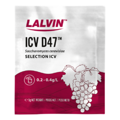 Levadura Lalvin ICV-D47 Vino x 5 grs