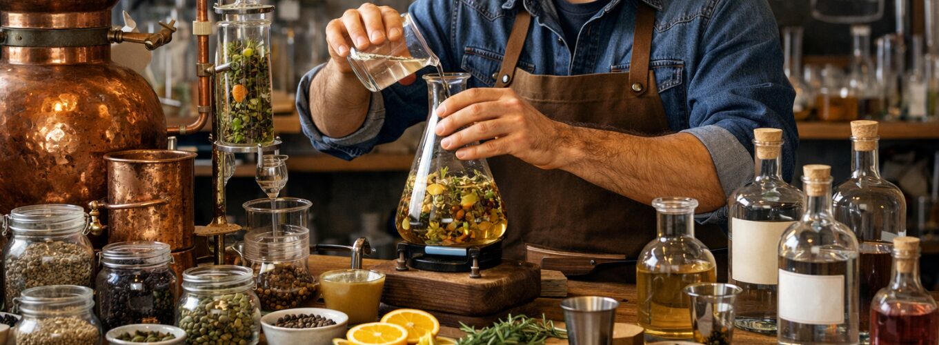 Cursos de Gin Artesanal - Landing 1