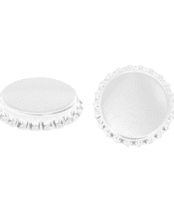 Tapas Corona Color Blanca 26 mm. X 100 Unidades