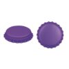 Tapas Corona Color Morado 26 mm. x 100 unidades