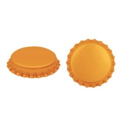 Tapas Corona Naranjas 26 mm x 100 Unidades