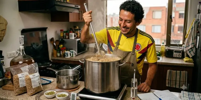 Receta Cerveza Blonde Ale Colombiana para alentar a la Selección