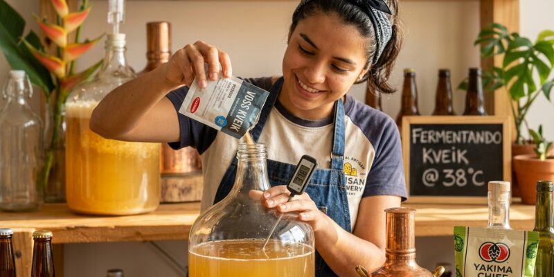Levadura Voss Kveik Fermentación Alta
