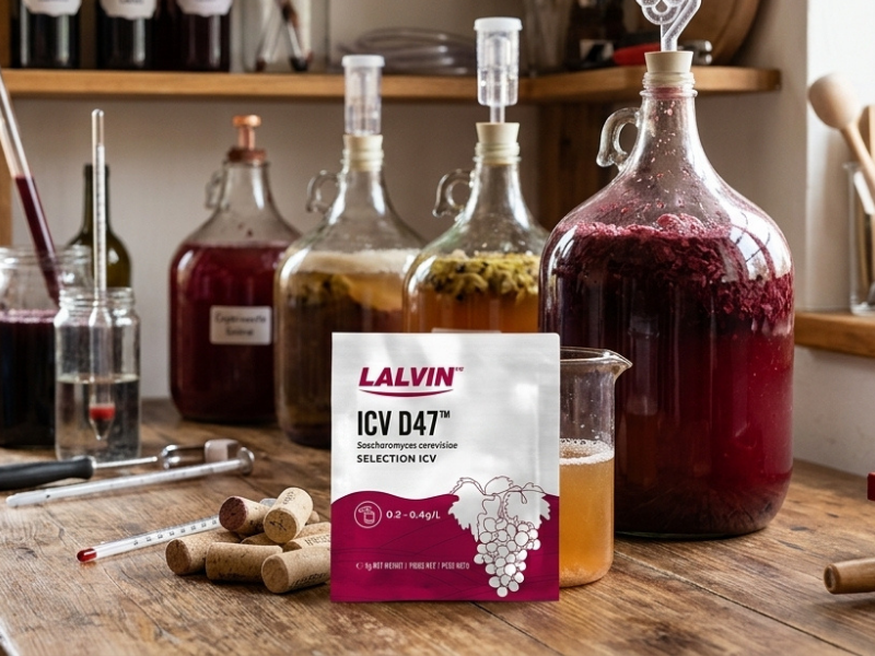Levadura Lalvin ICV D47: Potencia el Aroma y Cuerpo de tus Vinos Levadura Lalvin ICV D47: Potencia el Aroma y Cuerpo de tus Vinos