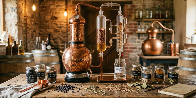 Qué Necesitas para Destilar Ginebra en Casa